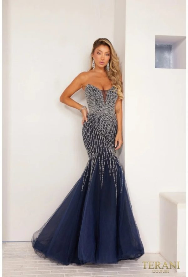 ⁦Terani couture 241P2132 تيراني كوتور⁩ - الصورة ⁦2⁩