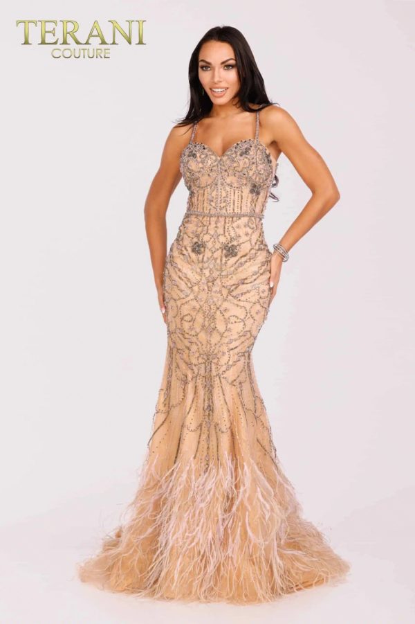 ⁦Terani couture 2221GL0415 تيراني كوتور⁩ - الصورة ⁦4⁩