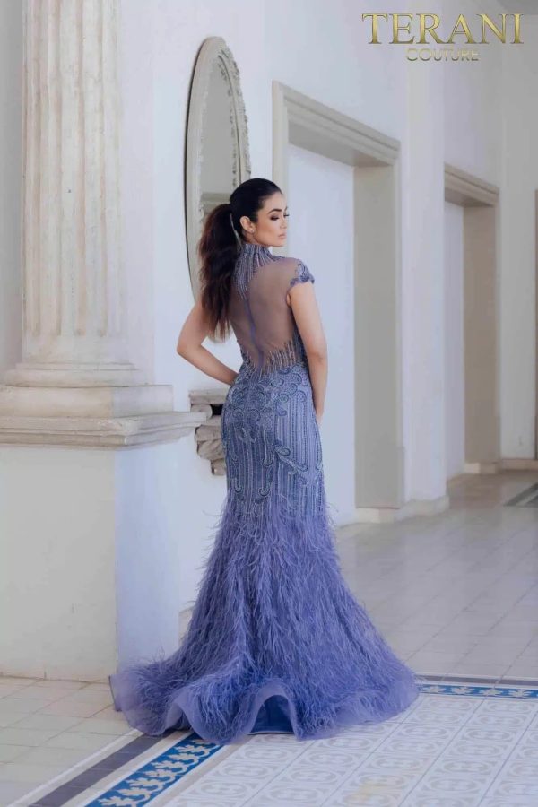 ⁦Terani couture 1721GL4446 تيراني كوتور⁩ - الصورة ⁦5⁩