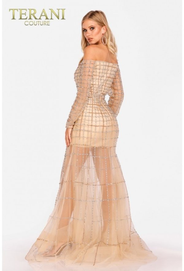 ⁦Terani couture 2021GL3159 تيراني كوتور⁩ - الصورة ⁦3⁩